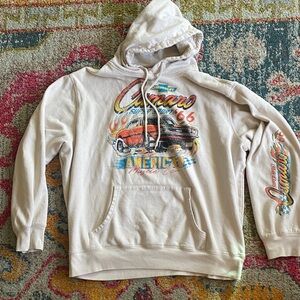 Camaro Graphic Hoodie - Cream